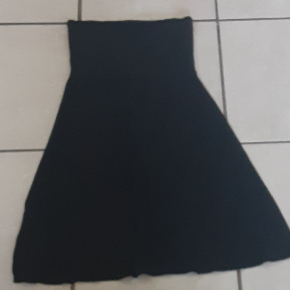 A black dress